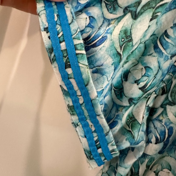 Robert Graham Modern Americana Fuller Tailored linen Blend Fit X-Large Shirt - Picture 4 of 6